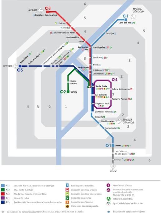 FIBES con parking gratis. Apartamento Sevilla Este. * Sevilla